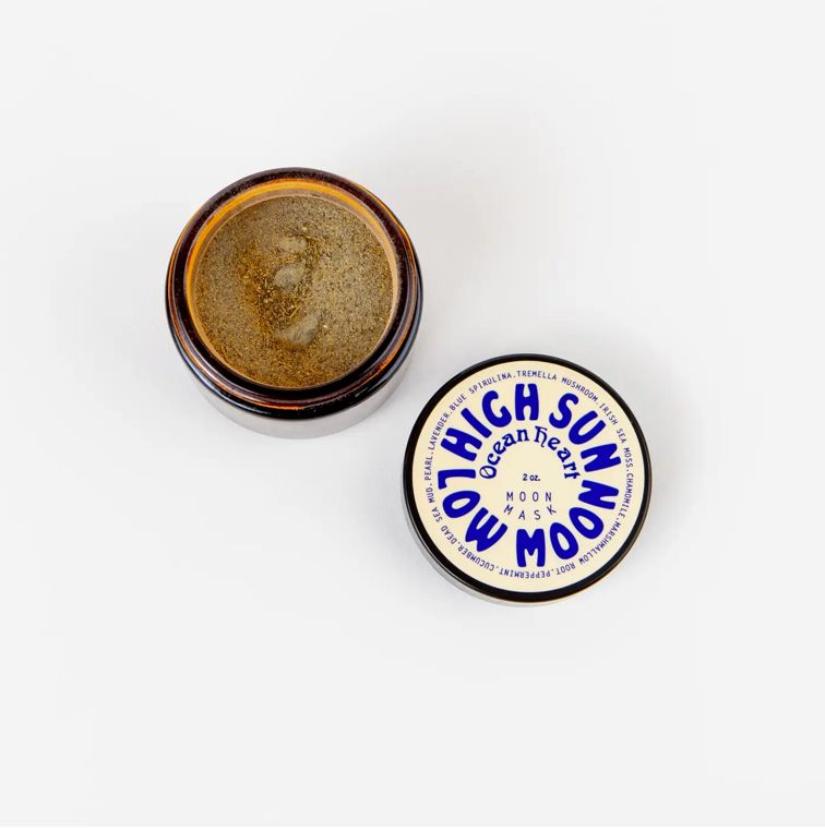 Ocean Heart Moon Mask