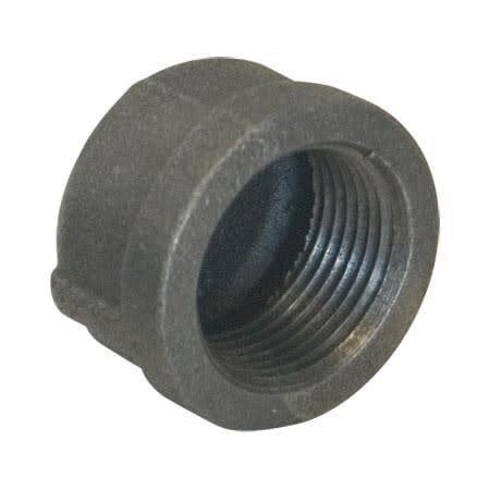 BLACK MALLEABLE CAP