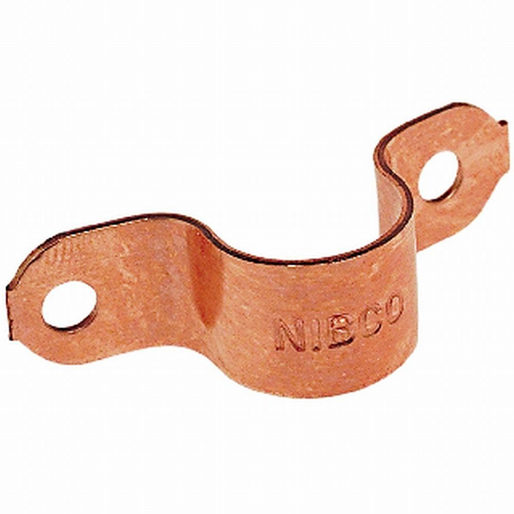 COPPER TUBING STRAPS, Size: 1/2 IN