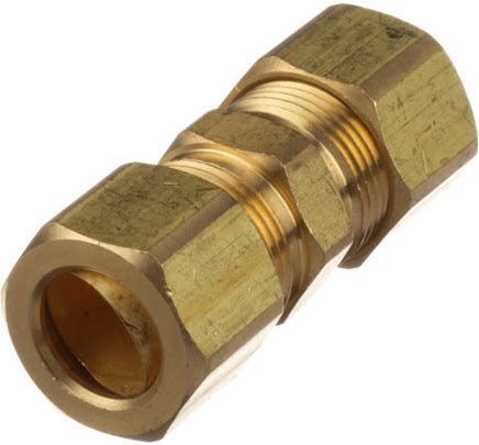 BRASS COMPRESSION UNION, Size: 1/8&quot;