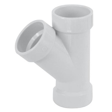 PVC/SDR 45 WYE, Size: 3&quot;