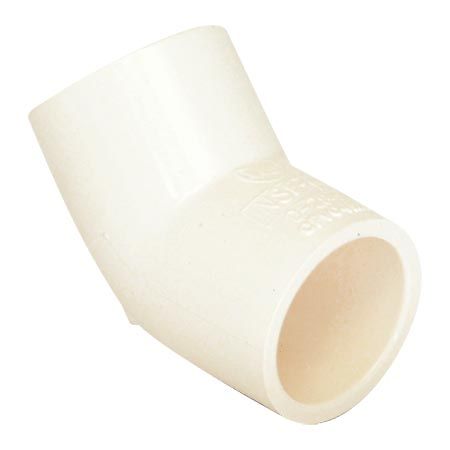 CPVC 45 ELBOW, Size: 1/2 IN X 1/2 IN