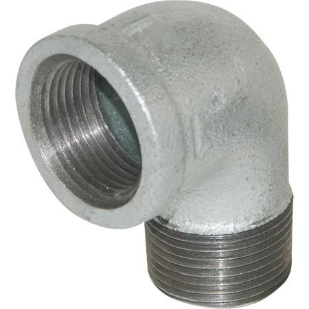 GALVANIZED 90 STREET ELBOW, Size: 3/8&quot;