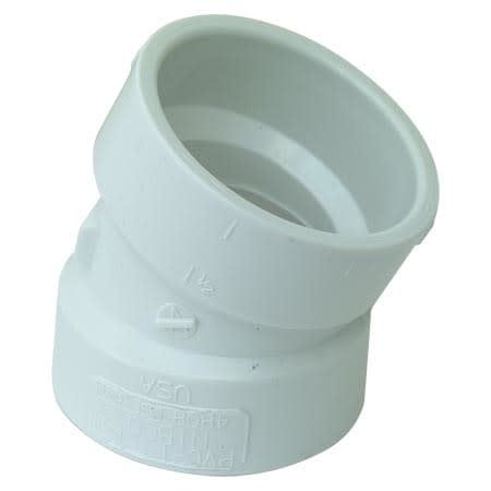 PVC/DWV 22 1/2 ELBOW