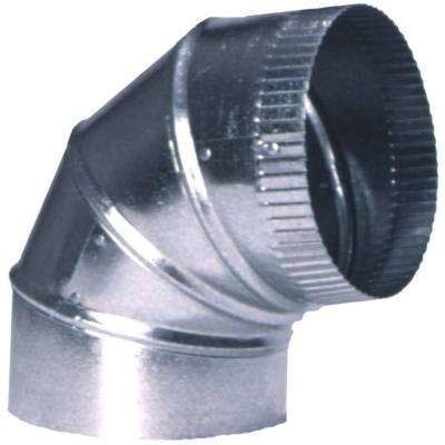ADJUSTABLE SINGLE WALL VENT 90 ELBOW