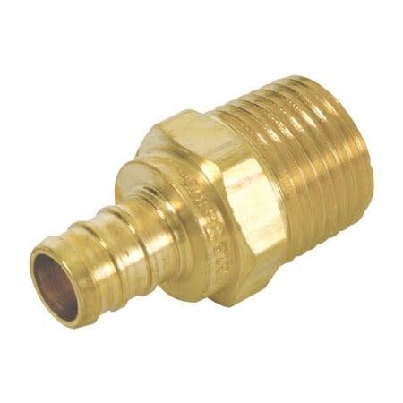 PEX MALE ADAPTER PEX X MIP BRASS