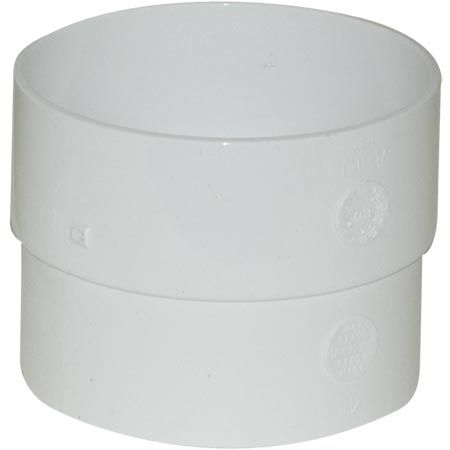 PVC/SDR COUPLING SDR X DWV, Size: 4&quot; X 3&quot;