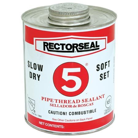 RECTORSEAL NO 5 PIPE DOPE, Size: 1/4 PINT