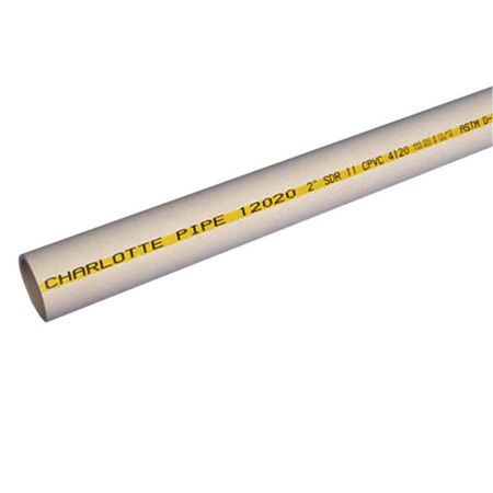 CPVC PIPE/ PRICED PER FT, Size: 1/2&quot;