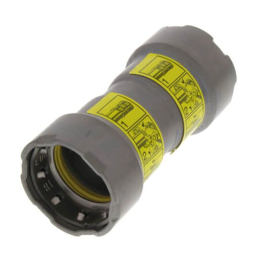 MegaPressG Coupling With Stop, Size: 1/2"