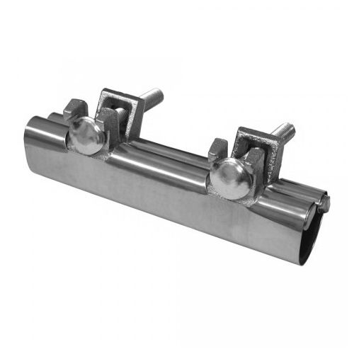 SS BAND REPAIR CLAMP 2 BOLT 6&quot; IPS, Size: 1/2&quot;