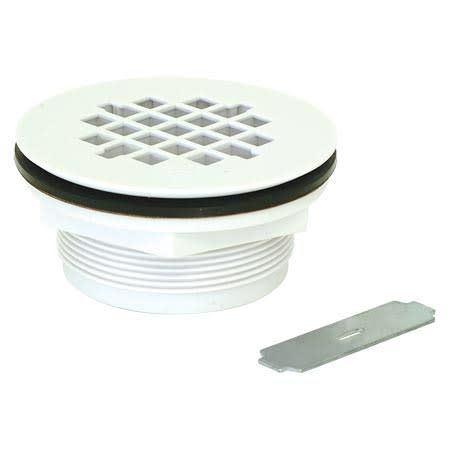 NO CAULK SHOWER DRAIN 2" PVC
