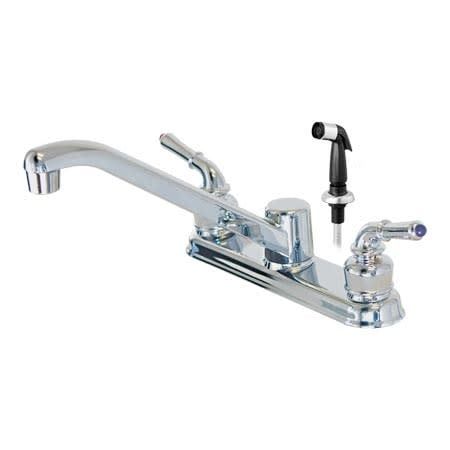 NON METALLIC KITCHEN FAUCET W/SPRAYER
