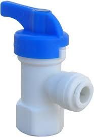 PUSH FIT PLASTIC VALVE, Size: 3/8&quot; X 5/8 ANGLE