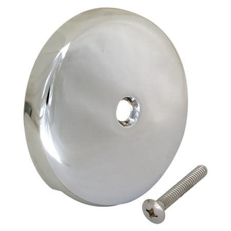 OVERFLOW FACE PLATE ONE HOLE