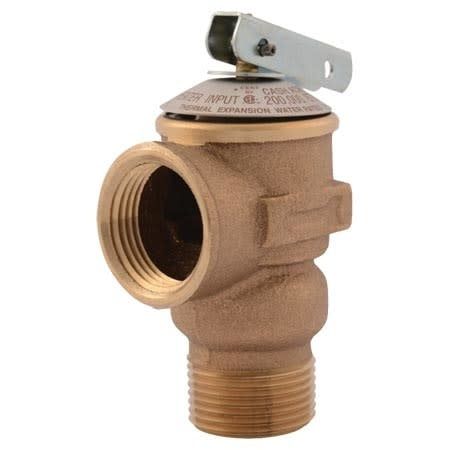 PRESSURE RELIEF VALVE 3/4 FOR TANKLESS