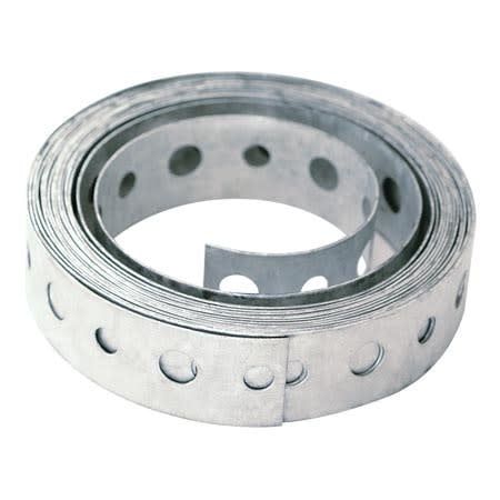 GALVANIZED PIPE HANGER STRAPPING 30 GAUGE 10&#39;