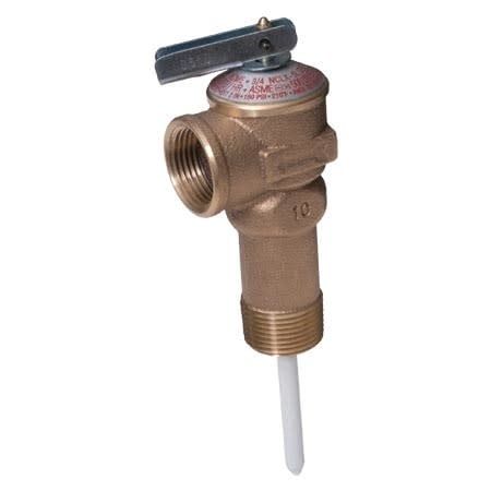 T &amp; P RELIEF VALVE EXTENDED INLET 3/4