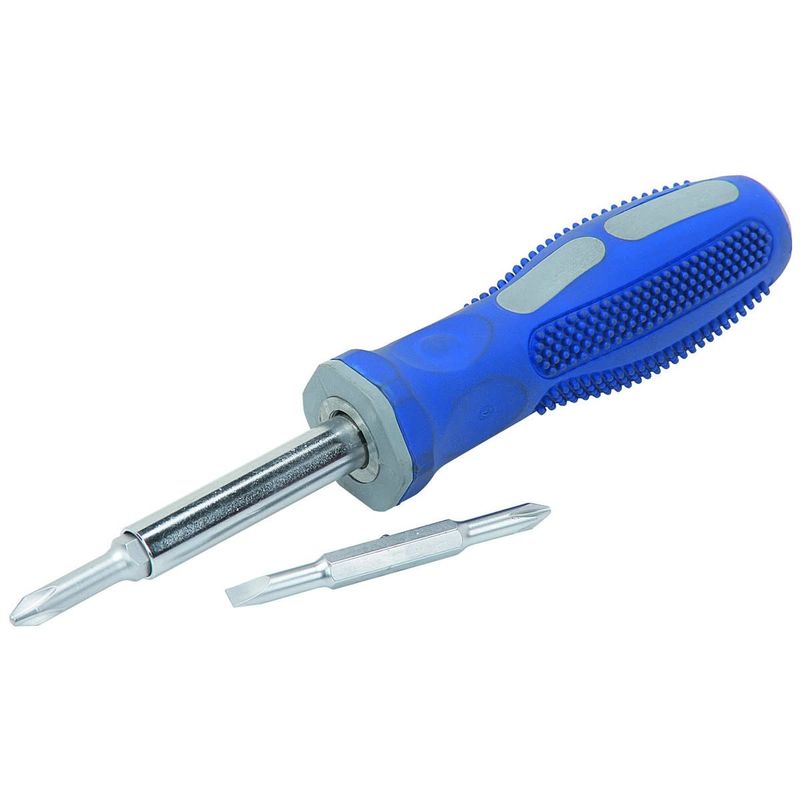 4-in-1 Screwdriver with TPR Handle