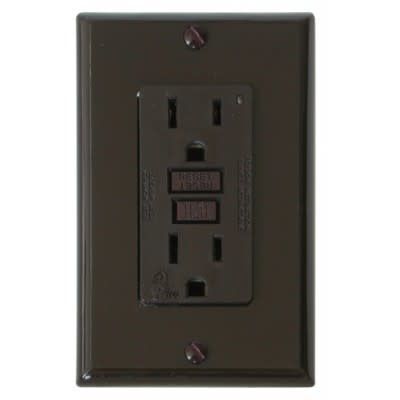 GFI RECEPTACLE W/LIGHT VGF15B