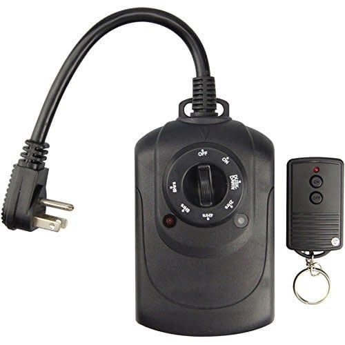 Outdoor Photocell Timer W/ Wireless Remote