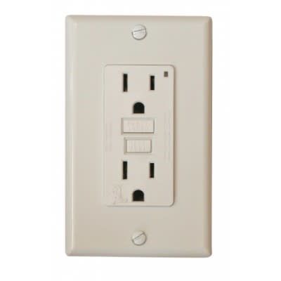 GFI RECEPTACLE W/LIGHT VGF15W