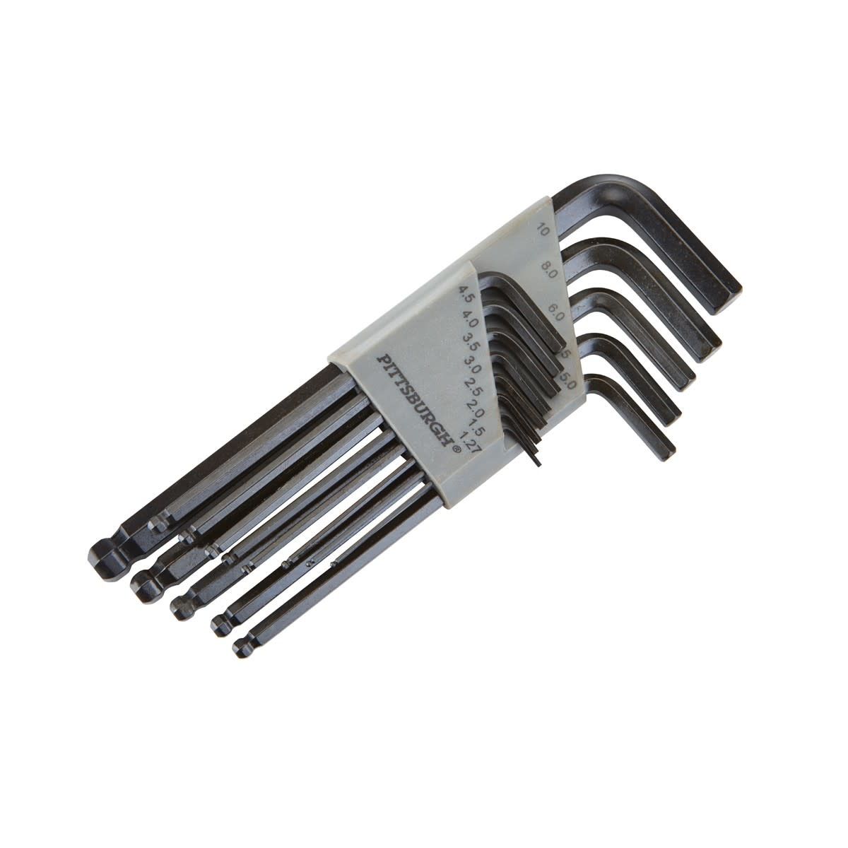 13 Pc Metric Ball End Hex Key Set