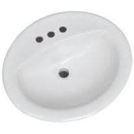 17X20 REC. LAVY SINK POLAR WHT
