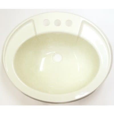 17X20 OVAL LAVY SINK BONE