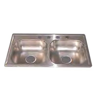 33 X 19 X 6 STAINLESS SINK