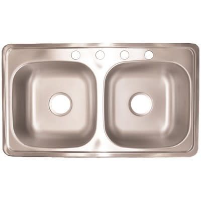 33 X 19 X 8 STAINLESS SINK DEEP