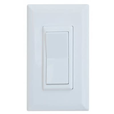 WHITE DECOR SPEED SWITCH