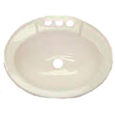 17X20 OVAL LAVY SINK WHITE
