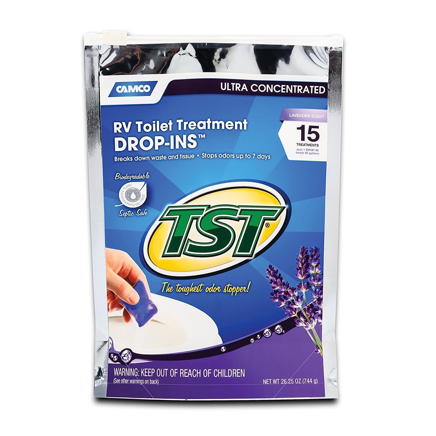 TST LAVENDER DROP IN 15/BAG