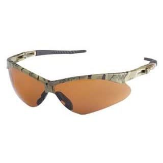 Jackson Nemesis Camo Safety Glasses - Bronze Lens