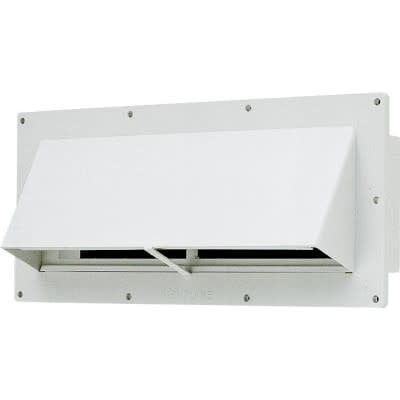 Range Vent w/Damper ALMOND