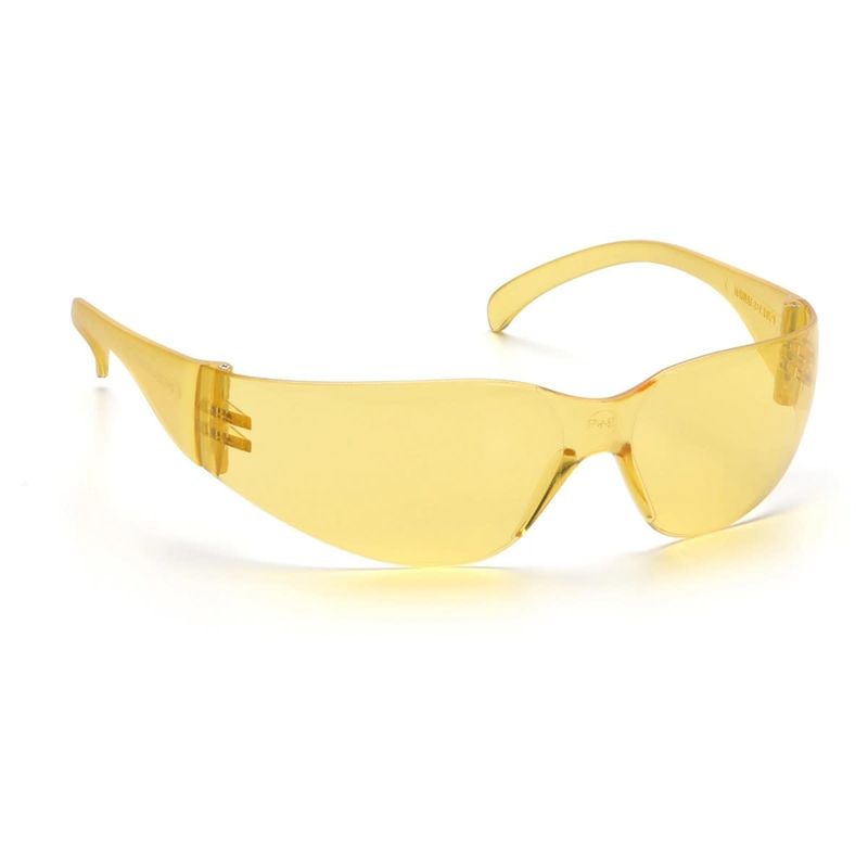 Rugged Blue Diablo Safety Glasses/Yellow