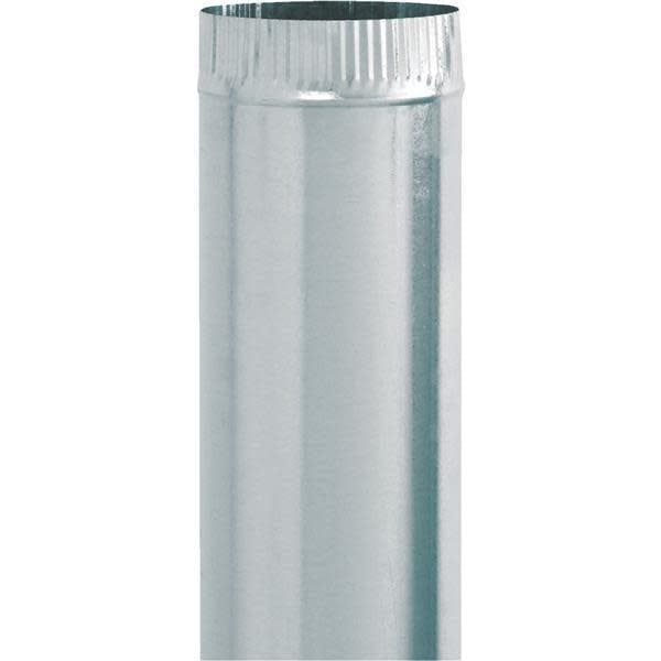 6x24 28 Gauge Galvanized Pipe