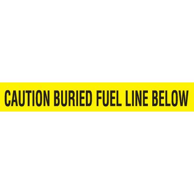 YELLOW GAS MARKING TAPE 2 &quot;/PRICE PER FT