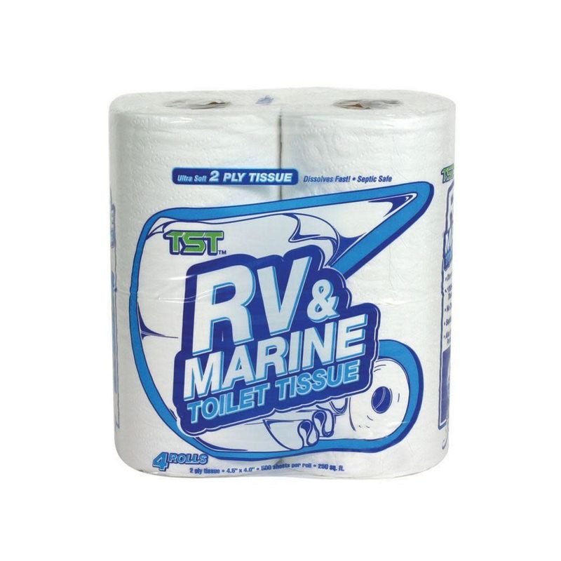 TST 1 PLY TOILET TISSUE 4/ROLLS 40276