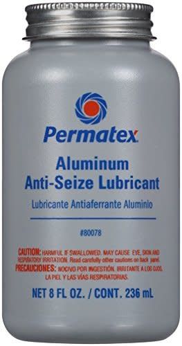 Anti-Seize Lubricant with Brush Top Bottle 8OZ