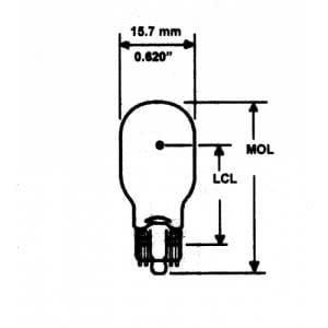 906 BULB CARD OF 2 54763