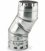 DOUBLE WALL 5&quot; ADJUSTABLE ELBOW