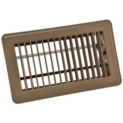 4 X 10 VENT REGISTER BROWN