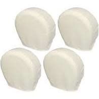 4 Pc Storm-Proof Wheel Covers