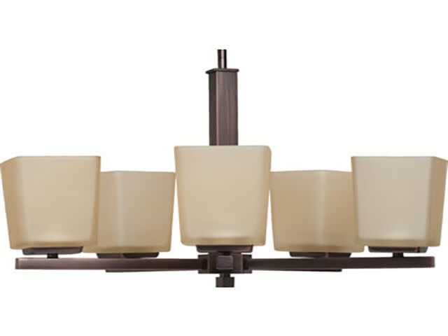 HD SUPPLY 5 LIGHT CHANDELIER FIXTURE