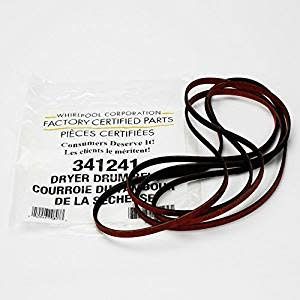 341241 OEM FACTORY ORIGINAL GENUINE DRYER DRUM BELT