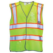 CAT Apparel Class 2 5-Point Breakaway Safety Vest M/L
