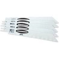 6 in. 24 TPI Metal Cutting Bi-metal Reciprocating Saw Blades 5 Pc