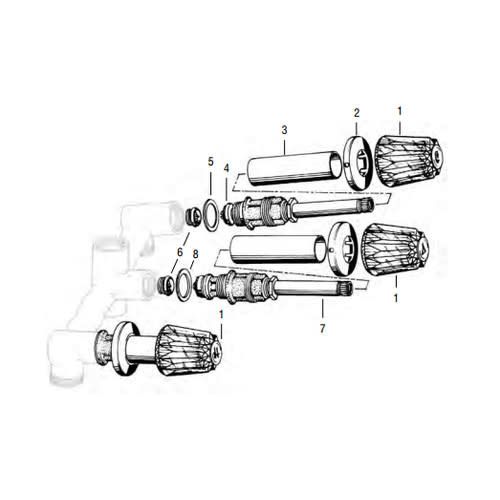 Price Pfister Old Style Windsor Tub/Shower Rebuild Kit